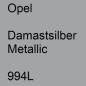 Preview: Opel, Damastsilber Metallic, 994L.